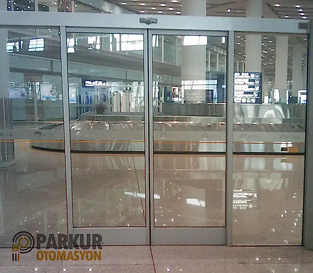 Otomatik Fotoselli Cam Kapı Biagate